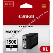 Eredeti Canon PGI-1500BK XL 34,7ml fekete tintapatron nyomtat�