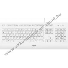 Logitech K280e USB vezet�kes billenty�zet DE feh�r �zleti