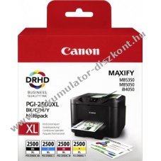Eredeti Canon tintapatron multipack PGI-2500XL BK/C/M/Y nyomtat�