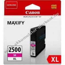 Eredeti Canon PGI-2500M XL 19,3ml magenta tintapatron nyomtat�