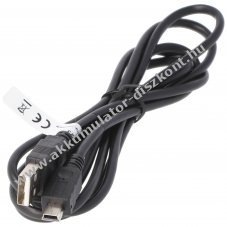 USB 2.0 Hi-Speed k�bel USB A - Mini B 5 p�lus 1,5m fekete
