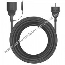 Arcas 10m Schuko hosszabb�t�k�bel 16A 230V H05VV-F3G fekete