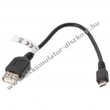 USB 2.0 Hi-Speed adapterk�bel A aljzat Micro B dug� 0,20 m