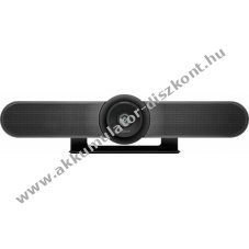 Logitech ConferenceCam MEETUP 4K Ultra HD 3840x2160 USB Bluetooth t�vvez�rl� fekete