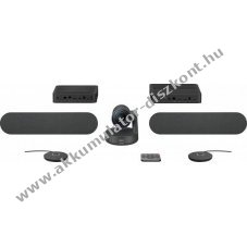 Logitech RALLY Plus videokonferenciarendszer 4K USB HDMI Bluetooth grafit