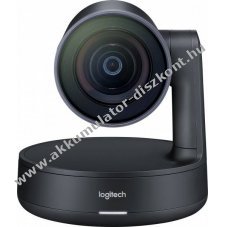 Logitech Rally PTZ ConferenceCam 4K Ultra HD USB t�vvez�rl� fekete