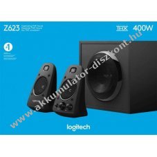 Logitech Z623 2.1 hangrendszer 200W THX fekete