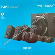 Logitech Z906 5.1 hangrendszer 500W m�lynyom� THX Dolby Digital DTS fekete