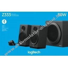 Logitech Z333 2.1 hangrendszer 40W fekete