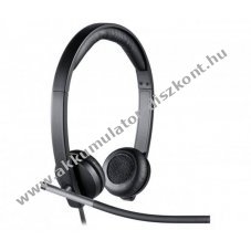Logitech Headset H650e USB sztere� fekete �zleti