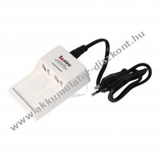 Gyorst�lt� 1-2 NiMH Li-Ion LiFePO4 9V blokk 9,6V/8,4V/10,8V 150mA/300mA feh�r