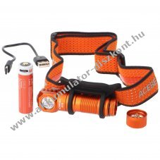 AceBeam H16 LED fejl�mpa 650 lumen 5000K 14500 Li-ion