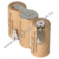 Helyettes�t� Akkumul�tor Gardena ACCU 60 Faston 6,3mm �s 4,8mm 2000mAh kerti g�p