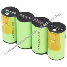 Helyettes�t� Akkumul�tor Gardena ACCU75 ACCU 75 kerti g�p 4,8V 2000-2100mAh Faston 2,8/4,8mm NiMH