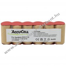 Helyettes�t� Akkumul�tor Gardena ACCU90 8804 8804-20 kerti g�p NiMH