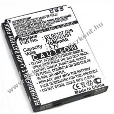 Helyettes�t� Akkumul�tor Acer beTouch E100 1050mAh/3,9Wh PDA �s MP3