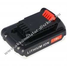 Helyettes�t� Akkumul�tor Black&Decker BL1518L 18V 2000mAh Li-ion
