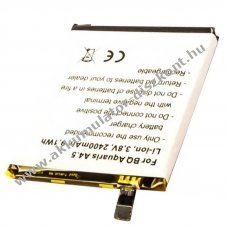 Helyettes�t� Akkumul�tor BQ Aquaris A4.5/A4.5 4G M4.5/M4.5 4G 2470 mobiltelefon