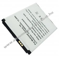 Helyettes�t� Akkumul�tor MOBISTEL Cynus T6 BTY26187 mobiltelefon