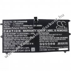 Helyettes�t� Akkumul�tor Lenovo Yoga 900S-12ISK 7,4V 6900mAh LiPo