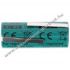 Helyettes�t� Akkumul�tor Braun Oral-B Triumph 4/5A 2150mAh 43x17mm 2db/csomag borotva �s fogkefe NiMH