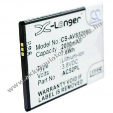 Helyettes�t� Akkumul�tor ARCHOS 52 Platinum 3,7V 2000mAh Li-Ion