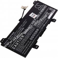 Helyettes�t� Akkumul�tor HP Chromebook X360 11 G6 7,7V 5900mAh LiPo