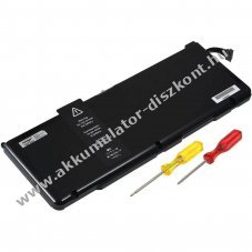 Helyettes�t� Akkumul�tor Apple MacBook 17 A1297 10.95V 6900mAh LiPo