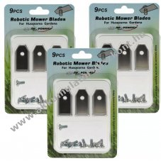 27db/csomag v�g�k�sek 0,75mm kompatibilis Husqvarna, Gardena robotf�ny�r�k