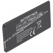 Helyettes�t� Akkumul�tor Galaxy ALPHA EB-BG850G 3,8V 1700mAh Li-Ion