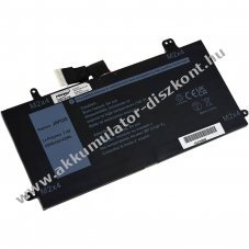 Helyettes�t� Akkumul�tor Dell Laptop 12 5285 5290 J0PGR 7,6V 5500mAh LiPo