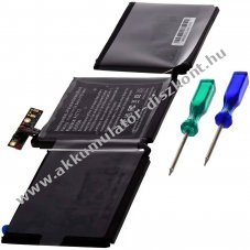 Helyettes�t� Akkumul�tor Apple MacBook Pro 13.3 2016 Retina A1713 11.1V 4700mAh LiPo