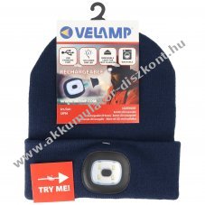 Velamp LED-sapka 3,7V 250mAh s�t�tk�k