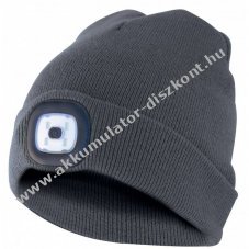Velamp LED k�t�tt sapka 100lm USB �jrat�lthet� moshat� s�t�tsz�rke