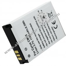 Helyettes�t� Akkumul�tor Cyrus CM15 CYR10015 3,7V 1700mAh mobiltelefon Li-Ion