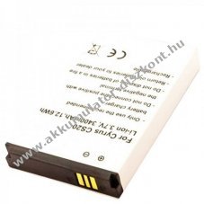 Helyettes�t� Akkumul�tor Cyrus CS20 mobiltelefon CYR10022 HE-129384 3,7V 3400mAh Li-Ion