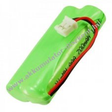 Helyettes�t� Akkumul�tor Sagem D16T D16T Duo D16T Duo 2 D18T D21T D21V 2SN-AAA55H-S-JP1 2,4V 700mAh NiMH