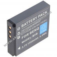 Helyettes�t� Akkumul�tor Praktica DVC 10.1 HDMI videokamera 3,7V 1450mAh