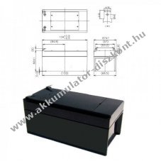 Helyettes�t� Akkumul�tor FERM Florin FTHTB-12V HGA1002 0412-07 FTHT-12V szersz�mg�p