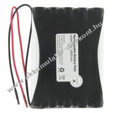 Helyettes�t� Akkumul�tor Geze 12V Akkumul�torpakk k�bellel kapunyit� NiMH