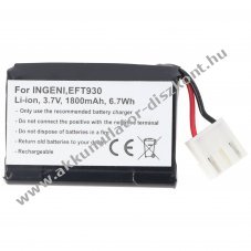 Helyettes�t� Akkumul�tor Ingenico EFT930 252117847 F26401652 3,7V 1800mAh pos termin�l Li-Ion