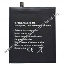 Helyettes�t� Akkumul�tor BQ Aquaris M5 3120 mobiltelefon