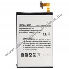 Helyettes�t� Akkumul�tor HTC One M9 35H00236-01M B0PGE100 mobiltelefon