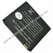 Helyettes�t� Akkumul�tor Wiko Cink Peax 2 S104-E880000-001 1800mAh mobiltelefon