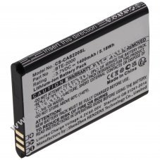 Helyettes�t� Akkumul�tor Cameron Sino CAT S22 Caterpillar S22 S22 Flip BTE-2000 3,7V 1400mAh mobiltelefon