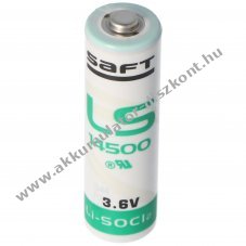 Saft LS14500 AA l�tium elem 3,6V