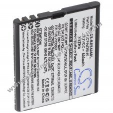Helyettes�t� Akkumul�tor mobiltelefon Bea-fon SL495 SL595 SL595 Plus 3,7V 600mAh