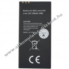 Helyettes�t� Akkumul�tor Nokia Lumia 730 Akkumul�tor Lumia 735