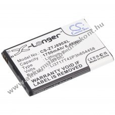 Helyettes�t� Akkumul�tor ZTE Li3717T42P3h654458 3,7V 1700mAh Li-ion