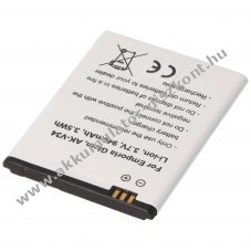 Helyettes�t� Akkumul�tor Emporia Glam AK-V34 3,7V 940mAh Li-ion